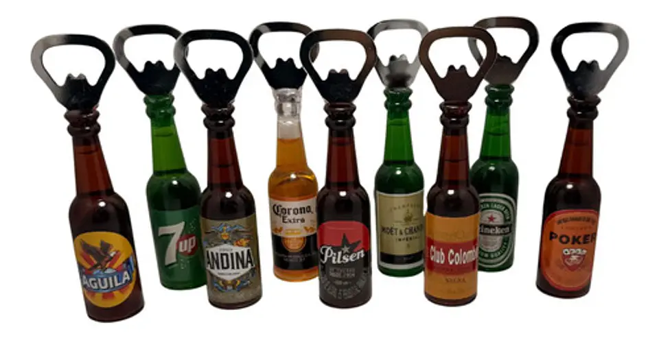 Destapador Imán Cervezas X 1 Und Evento Fiesta Recordatorios 1
