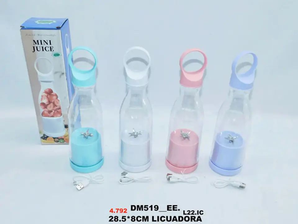Mini Batidora Portátil De Leche Para Bebés Smoothie De 420ml 2