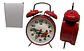 Reloj Despertador Grande Con Alarma Alta, Metálico 3 Colores - Miniatura 5