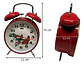Reloj Despertador Grande Con Alarma Alta, Metálico 3 Colores - Miniatura 8