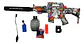 Pistola De Juguete M4 Con Silenciador Y Granada Infantil - Miniatura 2