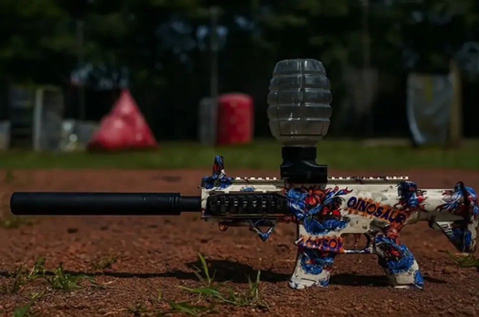 Pistola De Hidrogel Táctica Camuflada Dinosaur Pro 2025 2