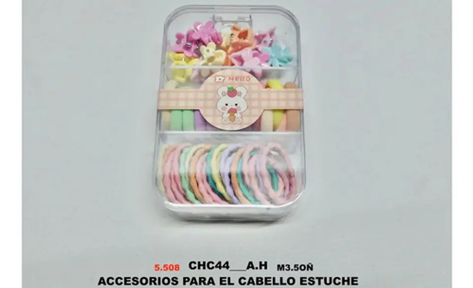 Kit De Ganchos Moñas Cabello Mini Caimanes Niña Piojitos Set 9
