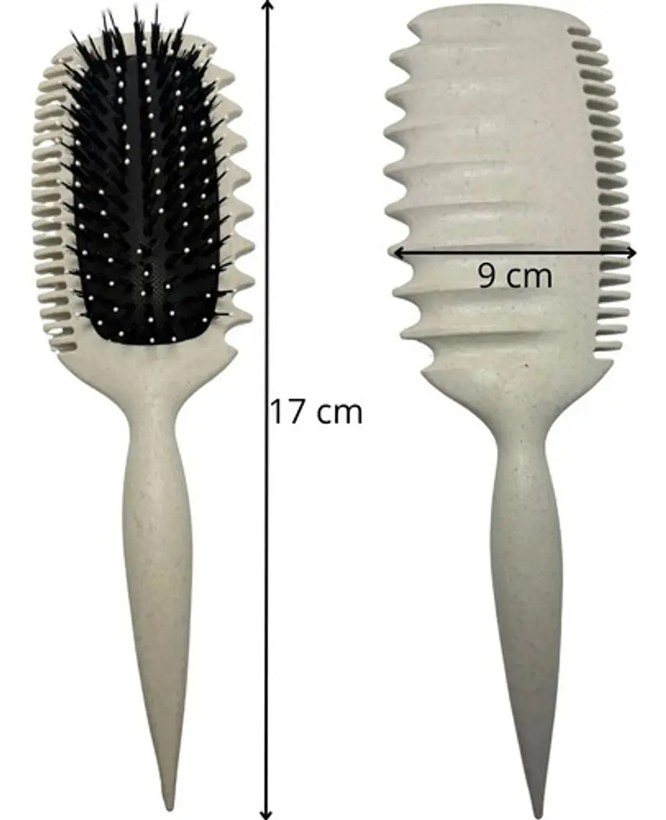 Cepillo Para Cabello Curly Master Definidor De Rizos Crespos 5
