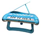 Piano Musical Bebe Juguete Luz Sonido Color Rosa Azul Niños - Miniatura 6