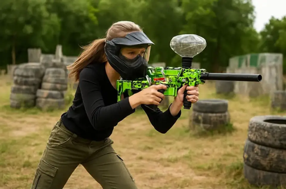 Pistola De Hidrogel Camuflada Verde Táctica Pro Edición 202 2