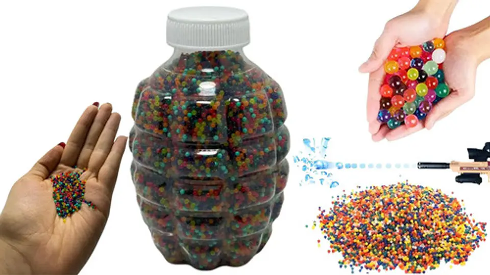10000 Hidrogel Bolas Orbeez Municiones Decorativo Multicolor 1