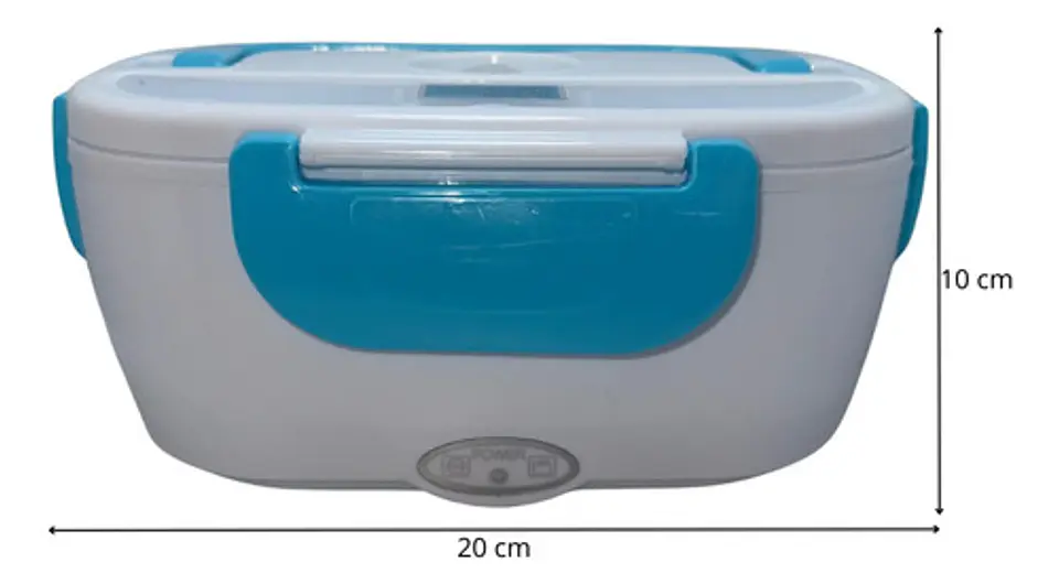 Lonchera Eléctrica Lunch Box Cubierto Portátil Porta Comidas 7