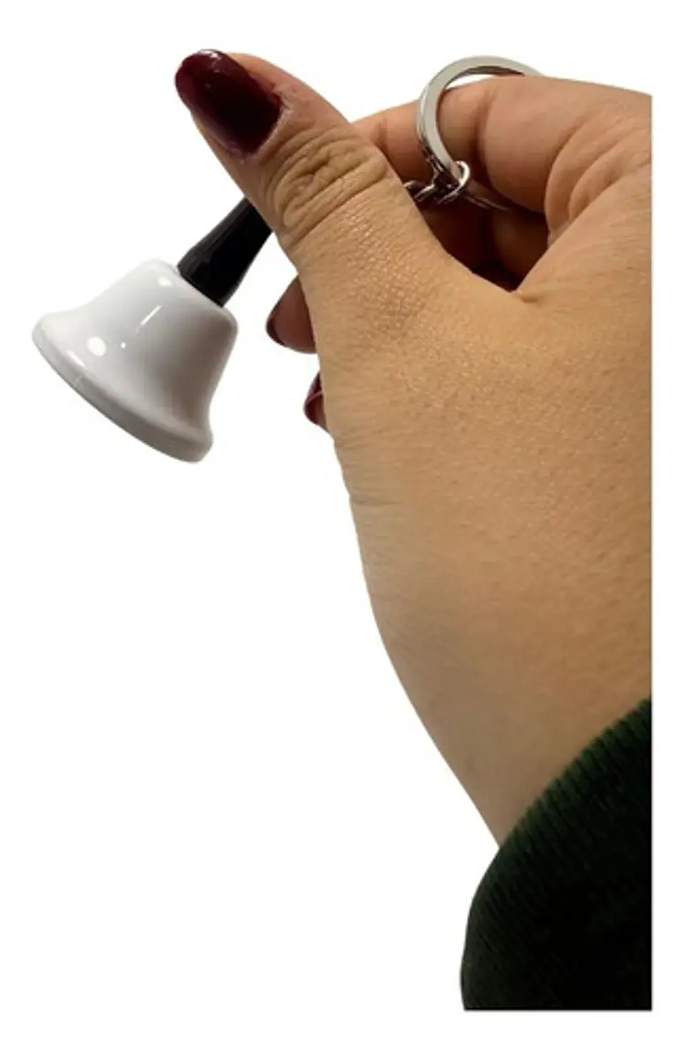 Mini Campana Llavero Portátil Decorativo Pequeño Mini Timbre 3