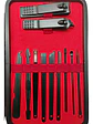 Set Profesional De Manicure Y Pedicure 16 Piezas Acero Inox - Miniatura 2