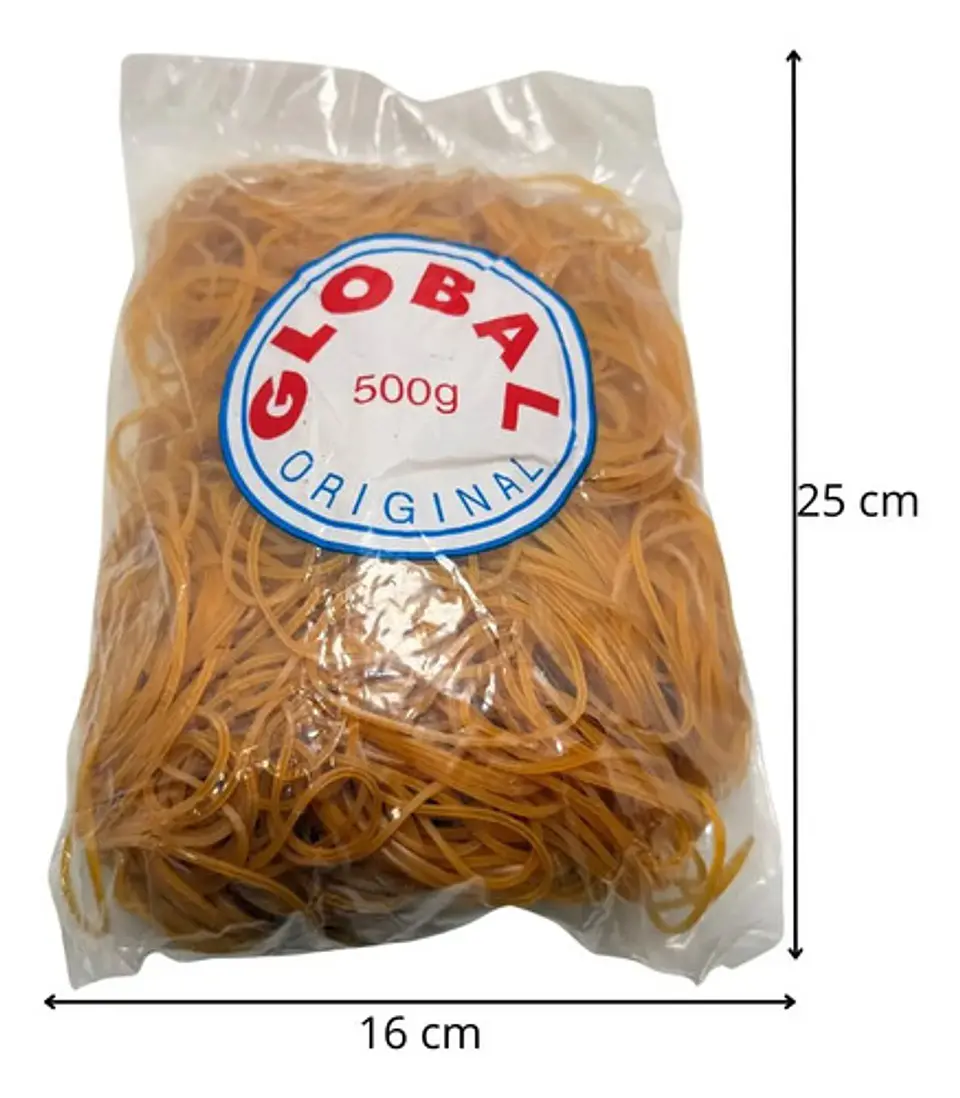 Bolsa De Bandas Elásticas, Ligas Siliconadas ,cauchos 500 G 5