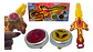 Lanzador Cuerda 2 Beyblade En Forma De Espada Juguete Niños - Miniatura 1