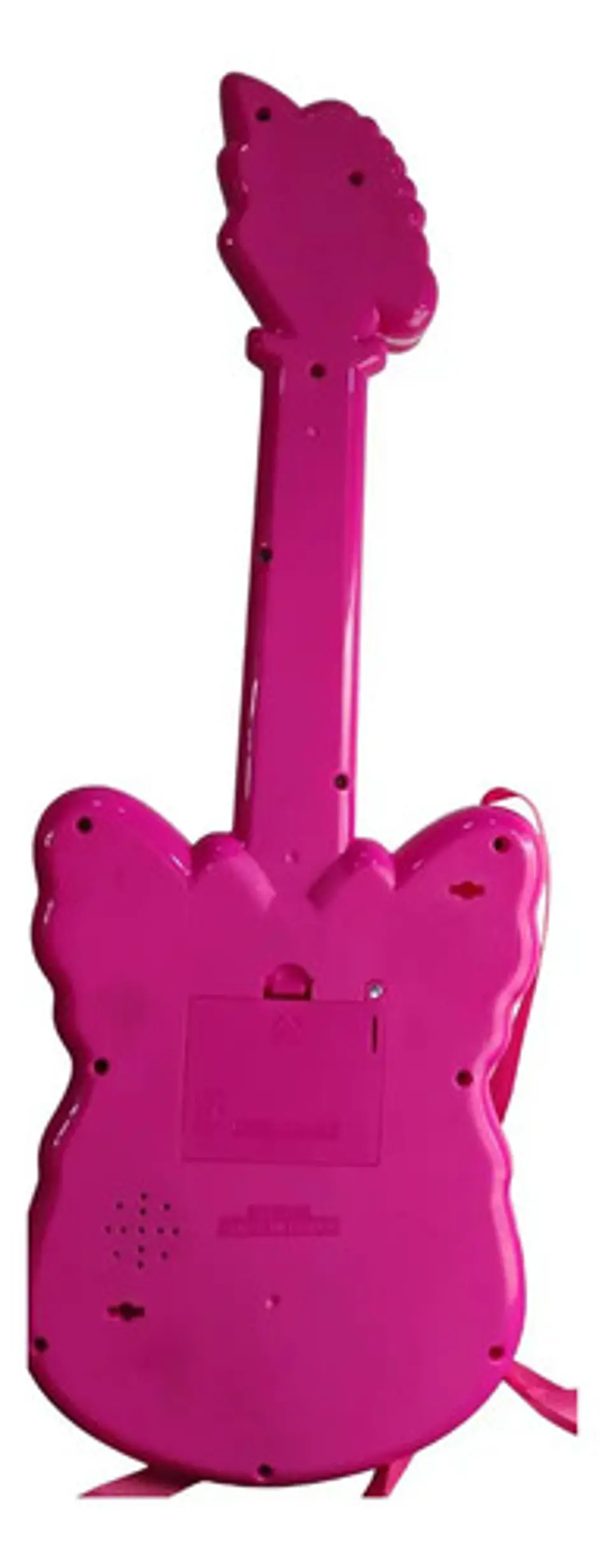 Guitarra Musical Infantil Mariposa Con Luces Y Sonido Niñas 3