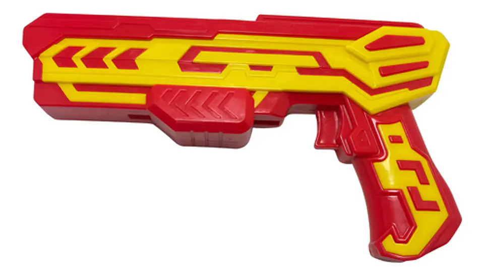 Lanzador Amarillo De Trompo Metálico Para Niños Juego Divert 1