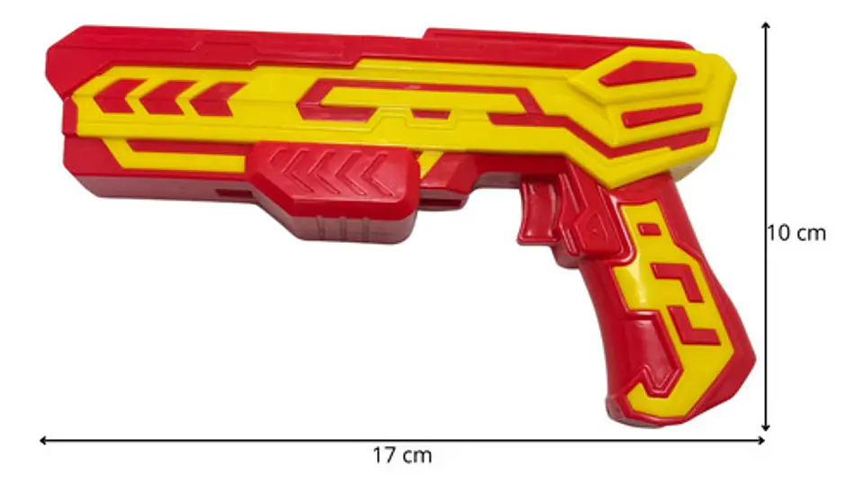 Lanzador Amarillo De Trompo Metálico Para Niños Juego Divert 5