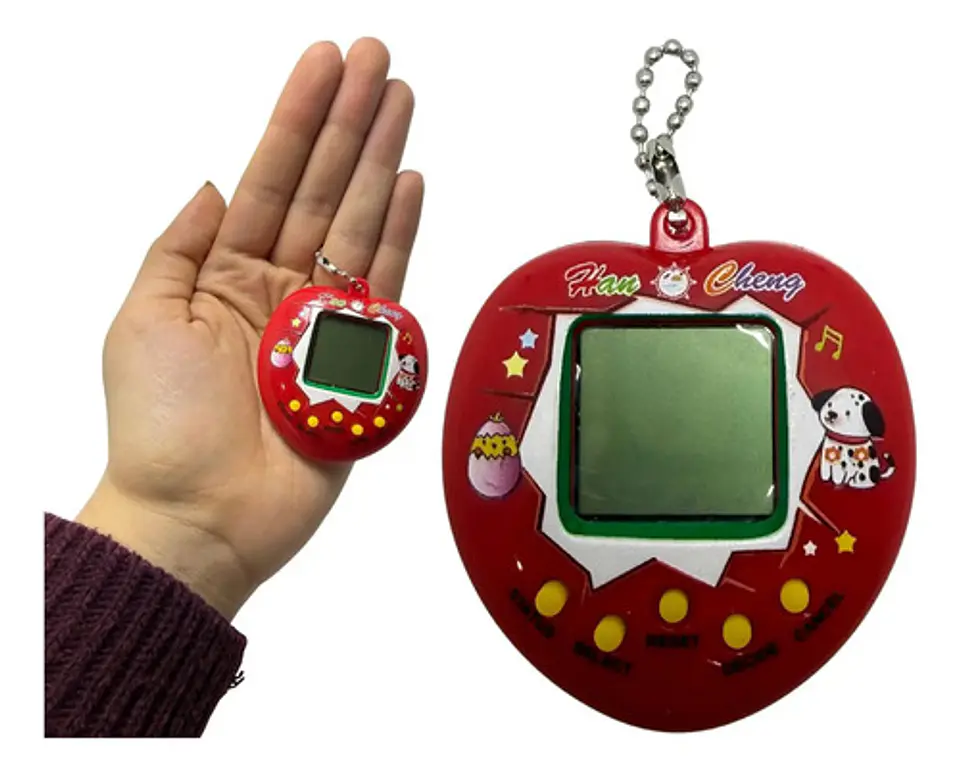 Mascota Virtual Juguete 168 En 1  Tamagotchi Corazón Colores 4