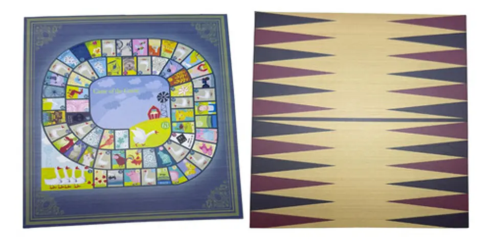6 Tableros 12 En 1 Juegos De Mesa Funny Familia Dados Fichas 4