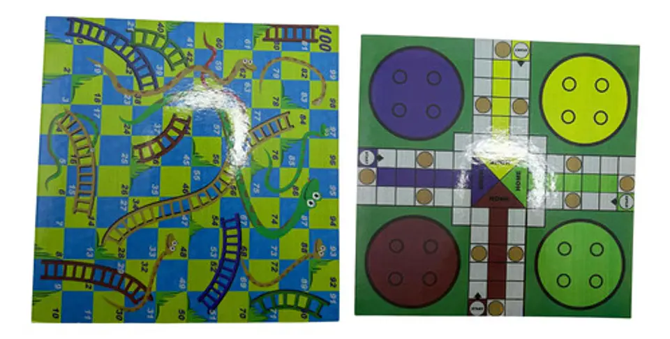 6 Tableros 12 En 1 Juegos De Mesa Funny Familia Dados Fichas 6