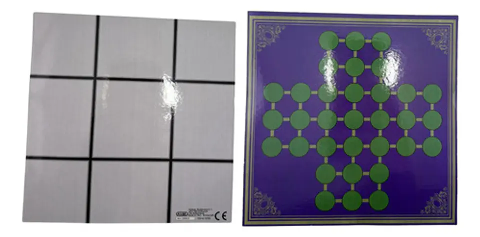 6 Tableros 12 En 1 Juegos De Mesa Funny Familia Dados Fichas 9