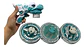 Lanzador Cuerda 3 Beyblade En Forma Dinosaurio Juguete Niños - Miniatura 2