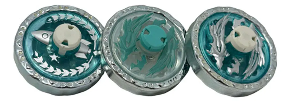 Lanzador Cuerda 3 Beyblade En Forma Dinosaurio Juguete Niños 3