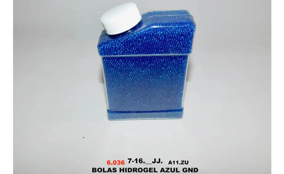 10000 Hidrogel Bolas Orbeez Municiones Decoración Color Azul 7