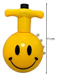 Trompo X1 Luces Emojis Smile Musica Amarillo Divertido Niños - Miniatura 4