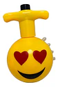 Trompo X1 Luces Emojis Smile Musica Amarillo Divertido Niños - Miniatura 6