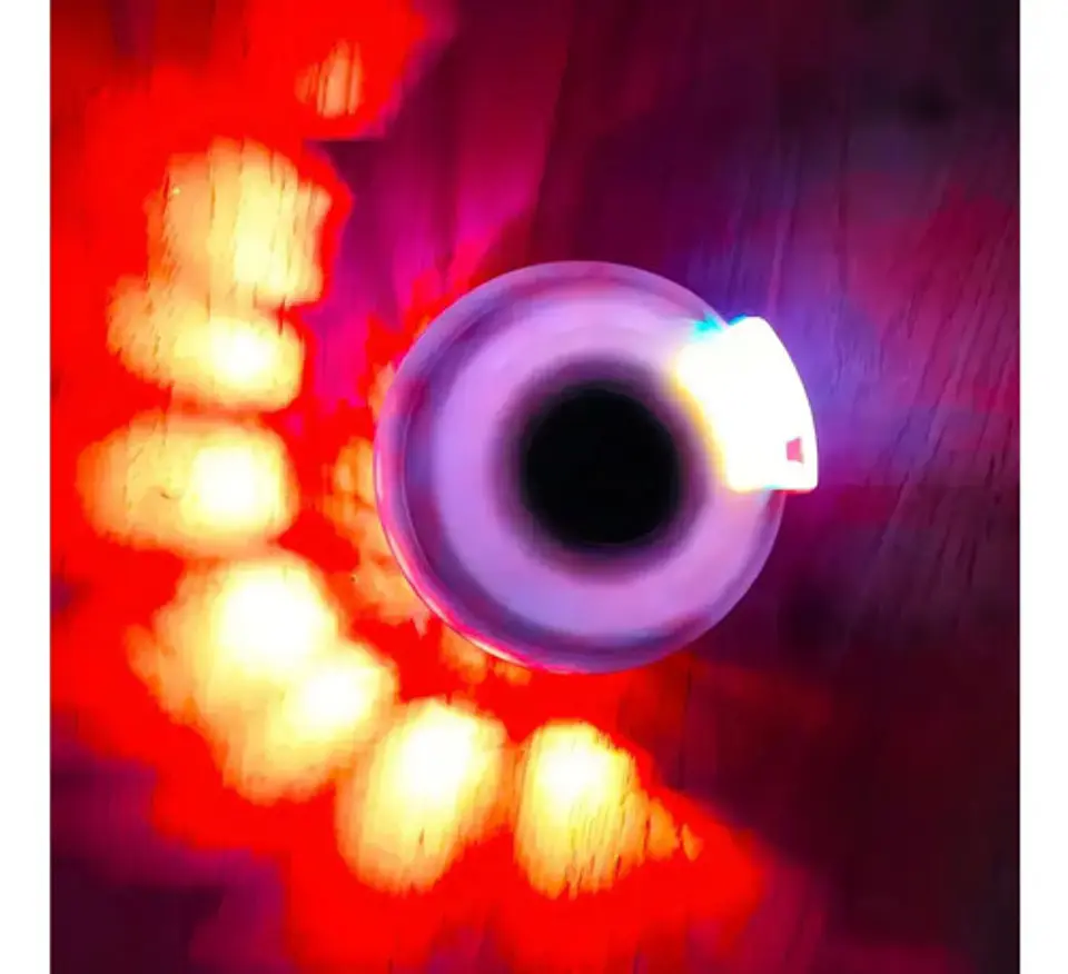 Trompo X1 Luces Emojis Smile Musica Amarillo Divertido Niños 8