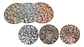 Individuales Comedor Mariposa Juego X6 Und Utensilios Cocina - Miniatura 1