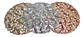 Individuales Comedor Mariposa Juego X6 Und Utensilios Cocina - Miniatura 2