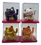 Gato De La Suerte Oriental Tradicional Y Varios Colores Asia - Miniatura 3