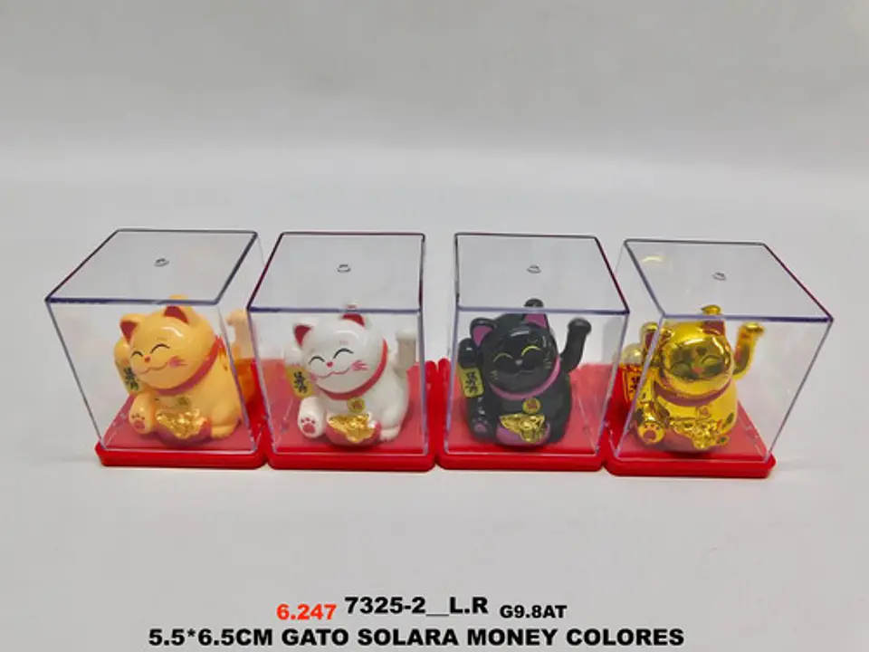 Gato De La Suerte Oriental Tradicional Y Varios Colores Asia 7