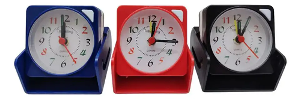 Reloj Despertador Alarma Mini 6 Cm  Tamaño Motivo  5