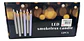Velas Led Con Pila Decorativas Efecto Cera Paquete X 12 - Miniatura 3