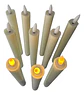 Velas Led Con Pila Decorativas Efecto Cera Paquete X 12 - Miniatura 6