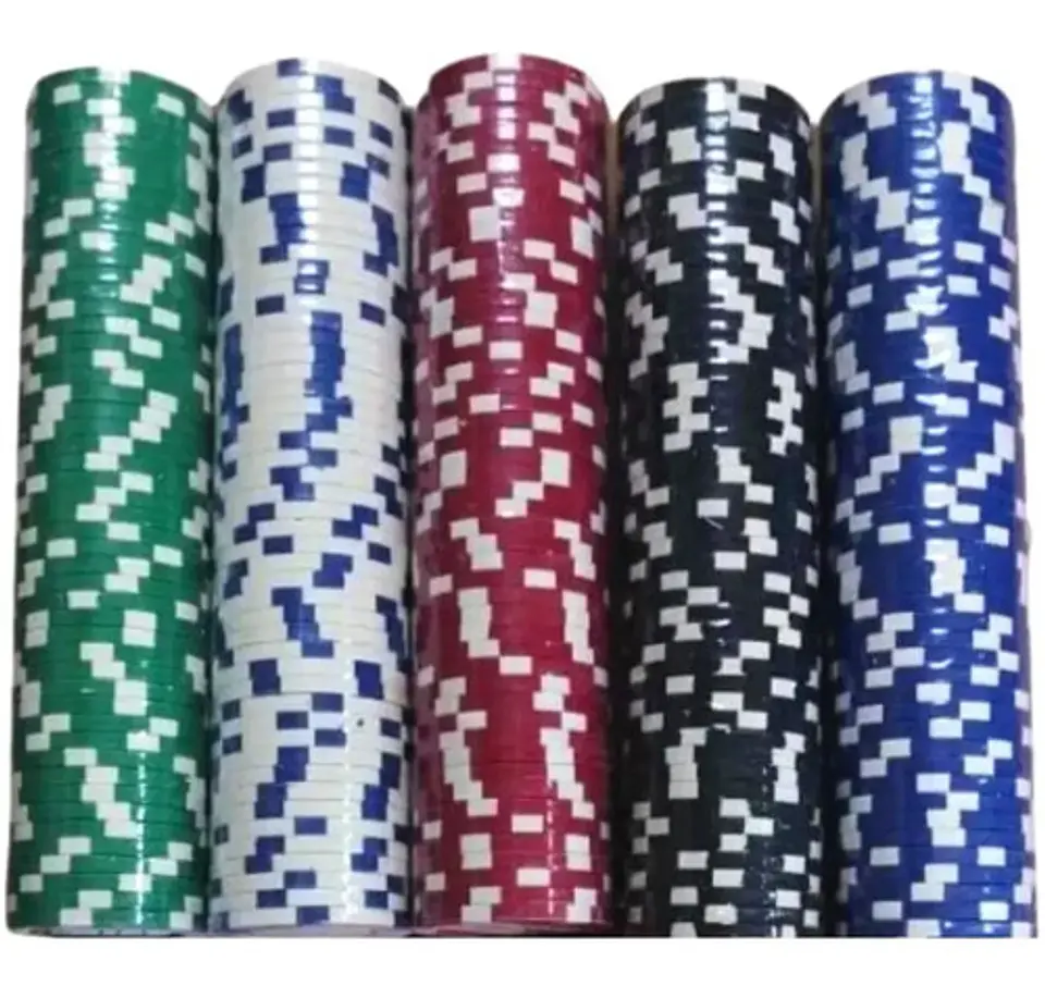 Paquete 250 Fichas Poker Casino Profesionales,   1