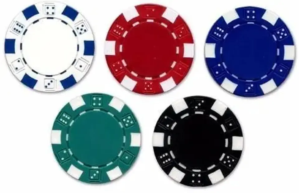 Paquete 250 Fichas Poker Casino Profesionales,   2
