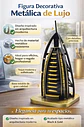  Estatuilla Hotel Sailing Dubai Replica Bronce Bb-155 - Miniatura 3
