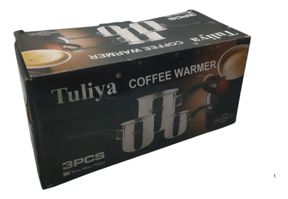 Calentador De Cafe Set X 3 4