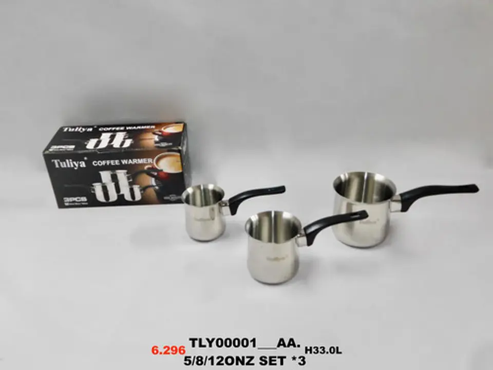 Calentador De Cafe Set X 3 6