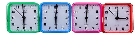 Reloj De Mesa Despertador Analógico Despertador