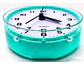 Reloj Despertador Análogo Quartz Silencioso Colores Modernos - Miniatura 3