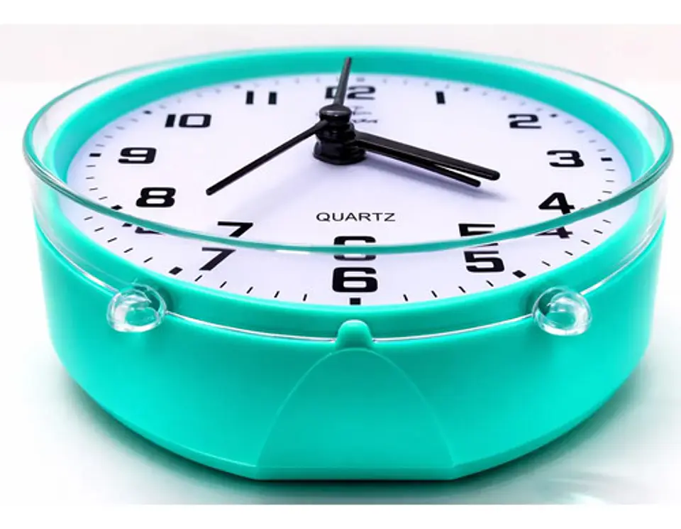 Reloj Despertador Análogo Quartz Silencioso Colores Modernos 3