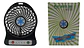 Ventilador Recargable Portátil Abanico  Usb Ventiladores  - Miniatura 3