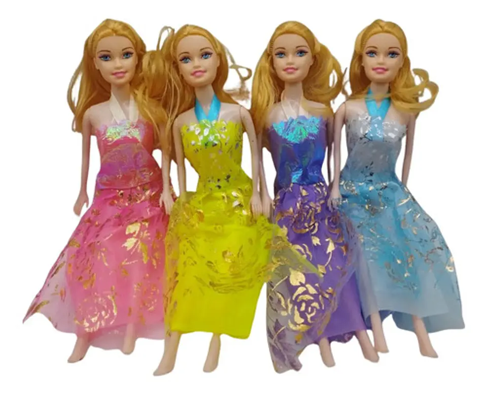 Muñeca Con Vestidos Intercambiables Charm Girl 2