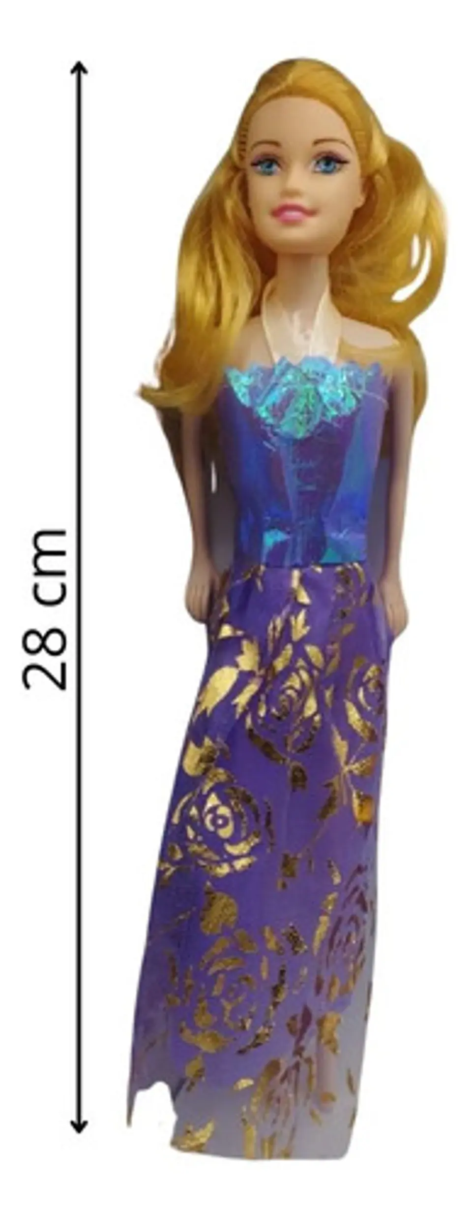 Muñeca Con Vestidos Intercambiables Charm Girl 4