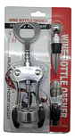 Set Abridor De Vino 3 En 1 Sacacorchos Tapón Y Vertedor - Miniatura 3
