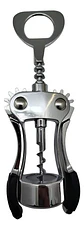 Set Abridor De Vino 3 En 1 Sacacorchos Tapón Y Vertedor - Miniatura 5