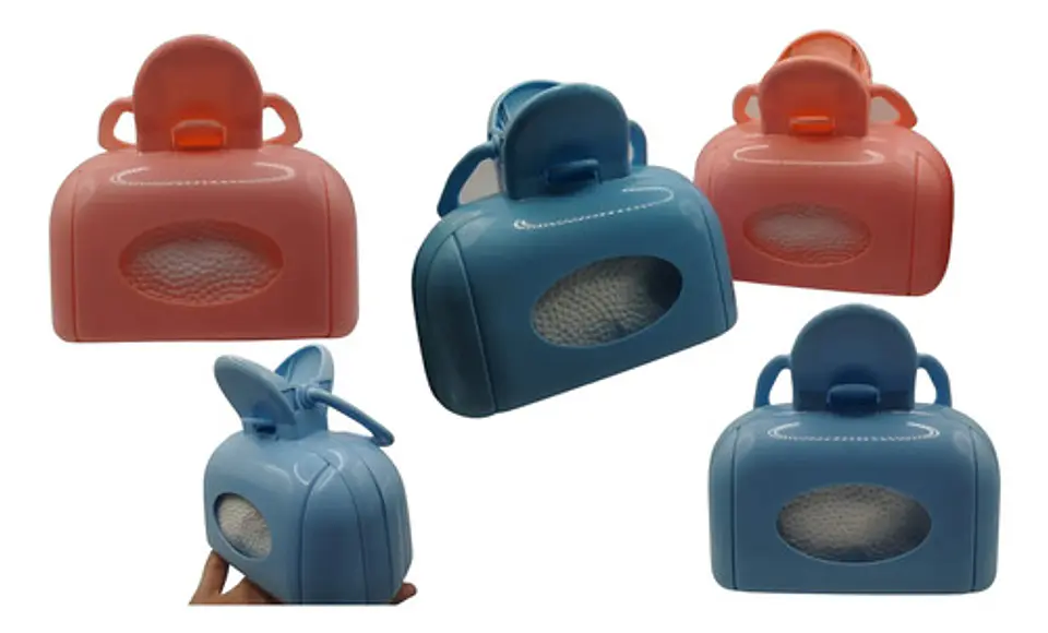 Recogedor Practico Para Mascotas Con Dispensador 1